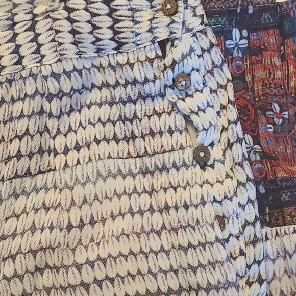 Wide leg pants  with adjustable waist. - Picture 5 of 7